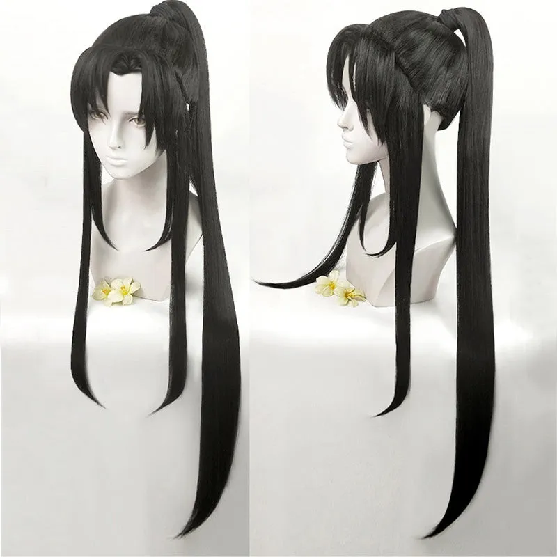 The Grandmaster of Demonic Cultivation Mo Dao Zu Shi Wei Wuxian Yiling Patriarch Cosplay Wig B Edition