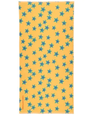 Tiny Cottons   Star print terry beach towel 