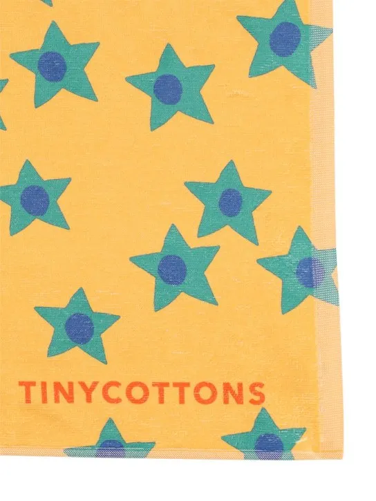 Tiny Cottons   Star print terry beach towel 