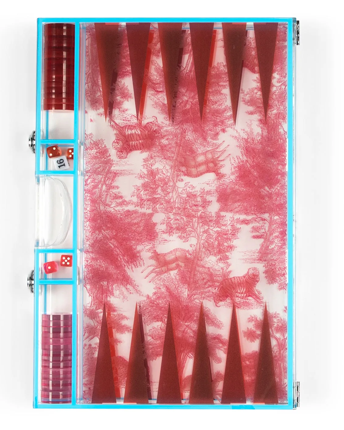 Toile Backgammon Board