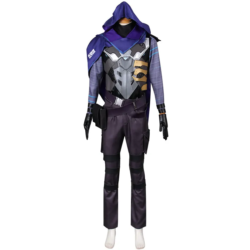 Valorant Omen B Edition Cosplay Costume