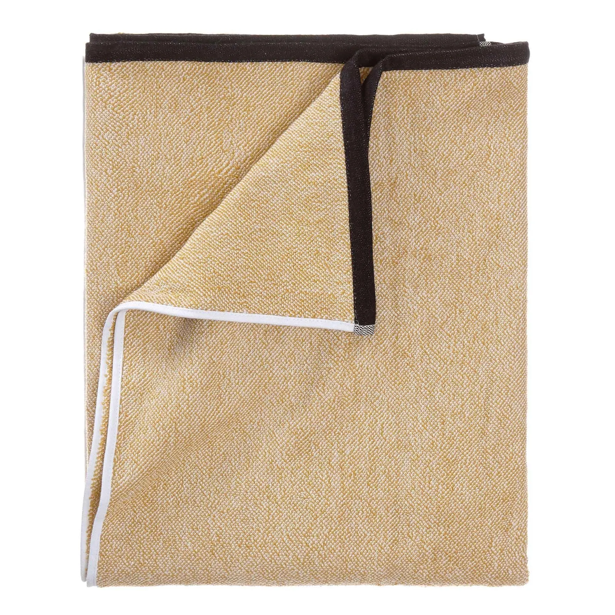 Ventosa Towel Collection [Mustard/White]