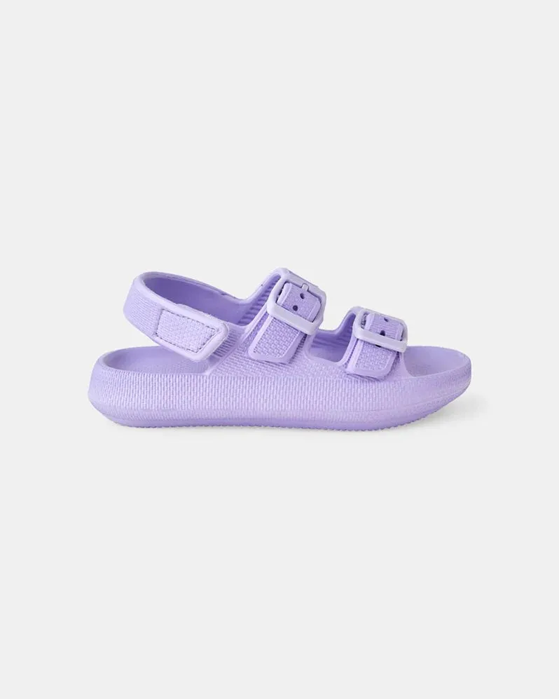 WALNUT JAMIE SANDAL - LILAC