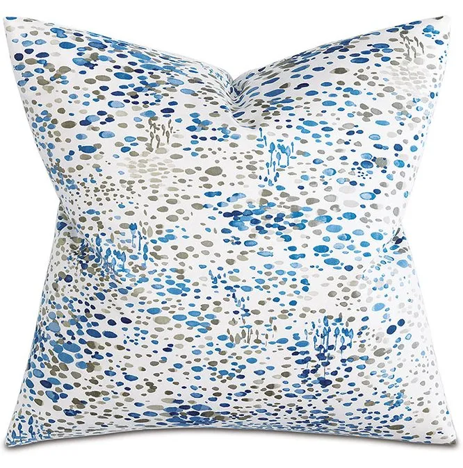 Watercolor Splash Accent Pillow