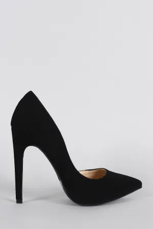 Wild Diva Lounge Pointy Toe Dorsay Pump