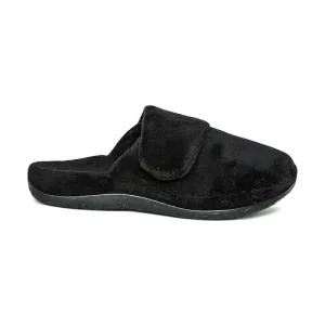 WOMEN'S AETREX MANDY CLOSED TOE SLIPPER | BLACK