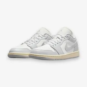 Women's Air Jordan 1 Low Sail Neutral Grey Coconut Milk DC0774-103