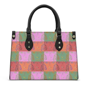 Womens PU Handbag - Woman Goes Pop!  - Designed by Concordia